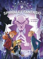 Le triomphe de Zorglub, très libre adaptation du film Spirou et Fantasio par un quatuor flamboyant : « mettre les personnages face au ‘scandale’ de leur traitement au cinéma »
