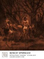 Exposition Benoît Springer pour Mythologies à la galerie Glénat