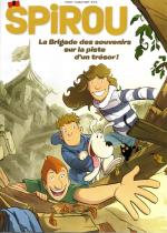 Derrière le masque ... Morgan di Salvia, rédacteur en chef du journal Spirou