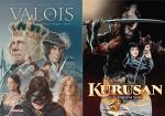 De la France au Japon, l’Histoire by Thierry Gloris.  Valois 4 - Qui s’y frotte s’y pique / Kurusan, le samouraï noir 2 - Daimyo