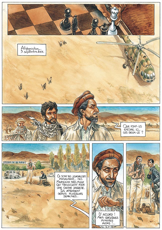 Extrait 1 Rebelles (tome 4)  - L'Afghan - Massoud