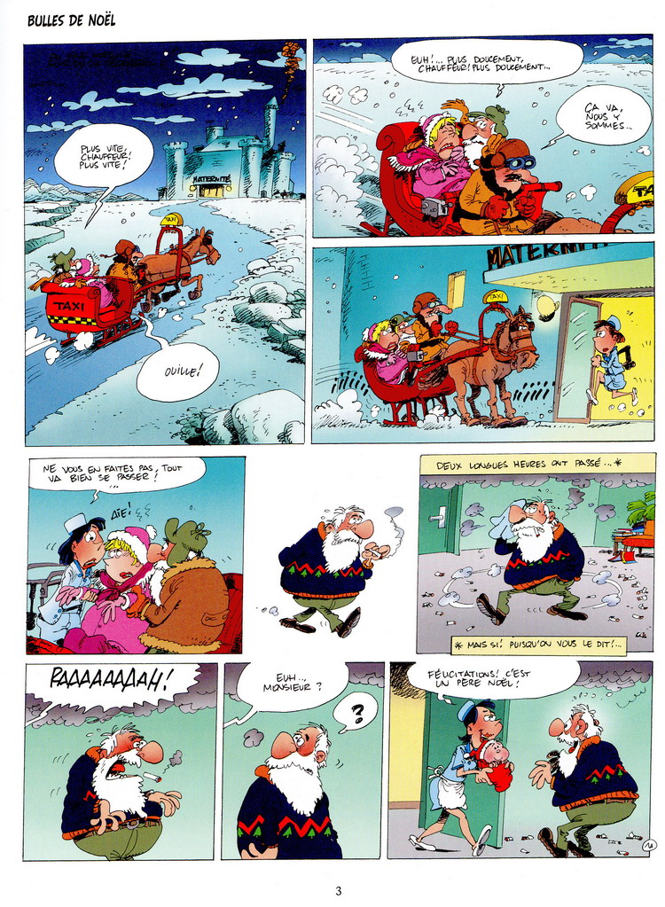 Extrait 1 Père Noël & Fils (tome 1)  - Bulles de Noël