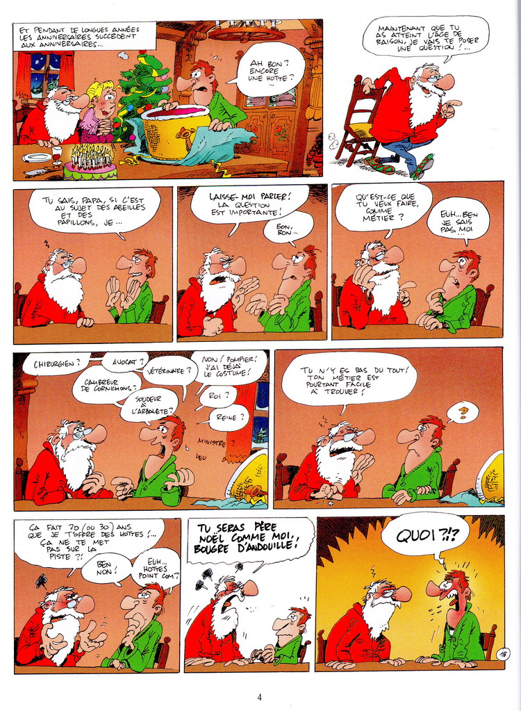 Extrait 2 Père Noël & Fils (tome 1)  - Bulles de Noël
