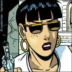 Caroline Baldwin à l’écran.  