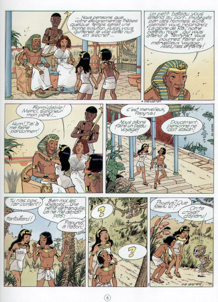Extrait 3 Papyrus (tome 29)  - L'île de la Reine morte
