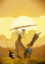 L'affiche du festival BD d'Anzin-Saint-Aubin