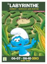 Labyrinthe Schtroumpf à Barvaux-sur-Ourthe