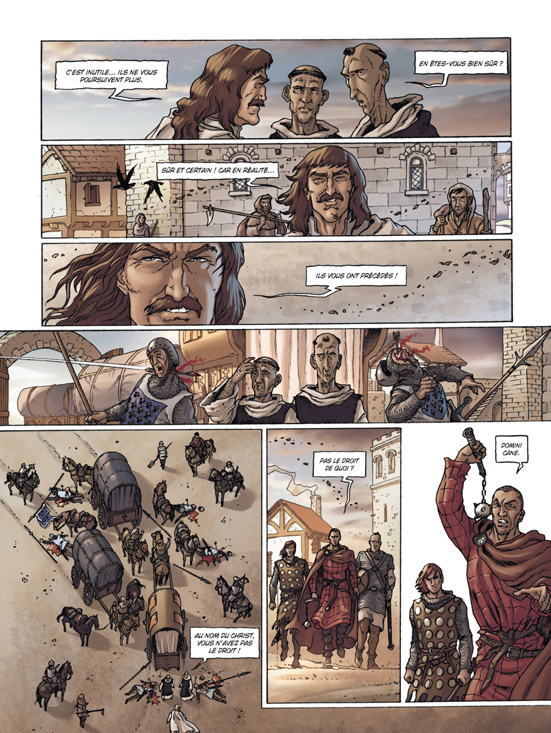 Extrait 2 Cathares (tome 1)  - Le sang des martyrs