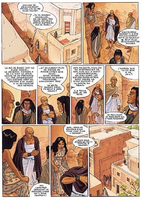 Extrait 4 Sur les terres d'Horus (tome 6)  - Hori ou le courroux d'Ishtar