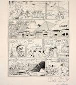 On a retrouvé une planche d'Astérix à la poubelle