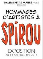 Hommages d'artistes à Spirou chez Petits Papiers Paris