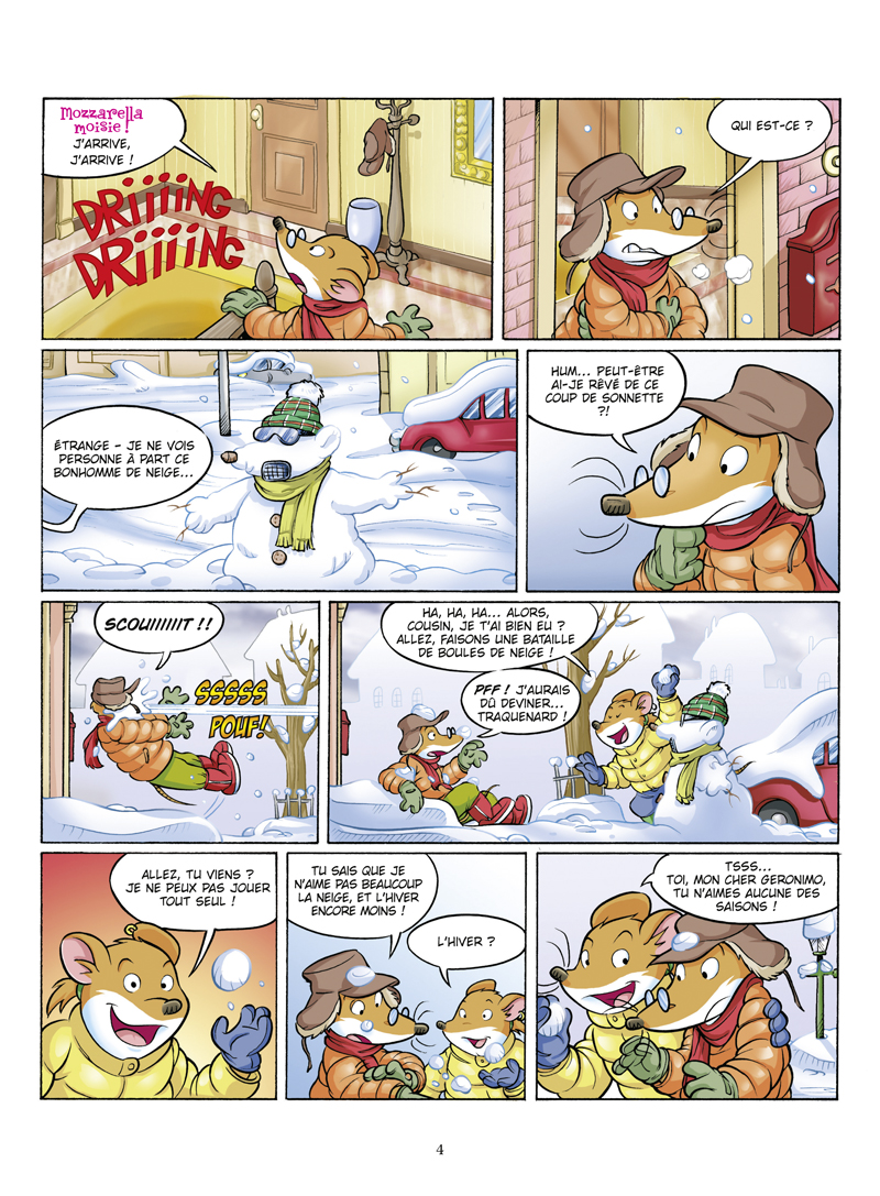 Extrait 2 Geronimo Stilton (tome 4) - Le secret du Sphinx