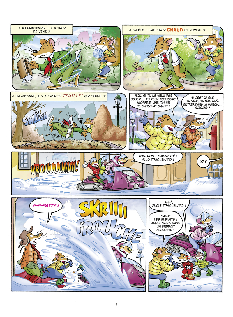 Extrait 3 Geronimo Stilton (tome 4) - Le secret du Sphinx