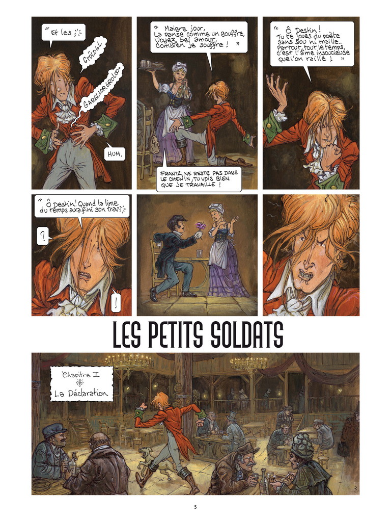 Extrait 2 Les Petits Soldats  (tome 1)  - Le Pigeon voyageur