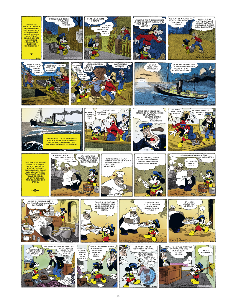 Extrait 2 L'âge d'or de Mickey Mouse (tome 2)  - Mickey et les chasseurs de baleines et autres histoires