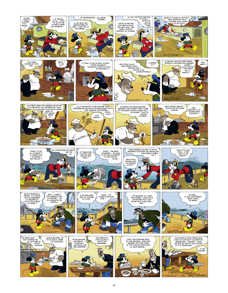 Extrait 3 L'âge d'or de Mickey Mouse (tome 2)  - Mickey et les chasseurs de baleines et autres histoires