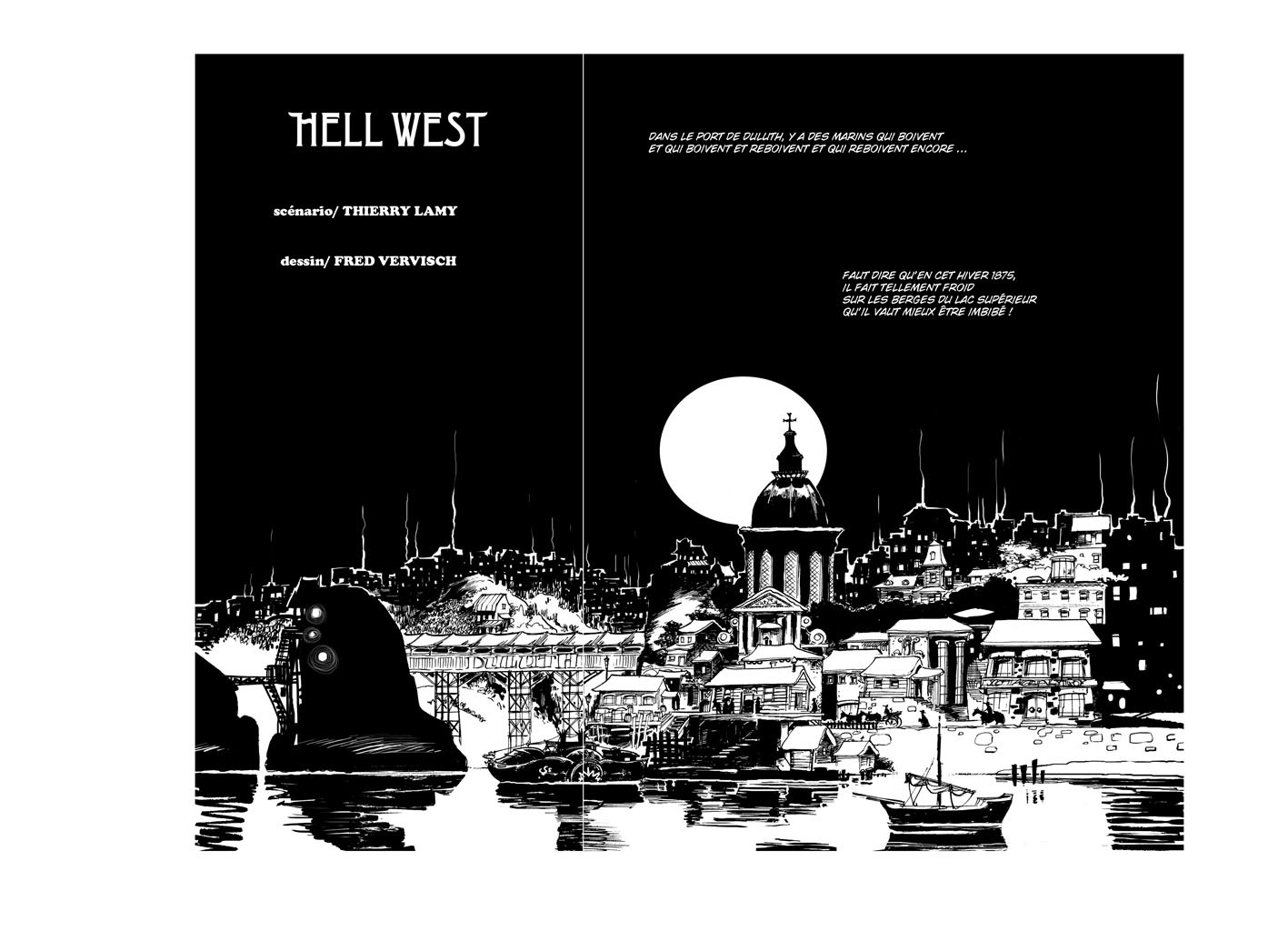 Extrait 1 Hell West (tome  1)  - Frontier force