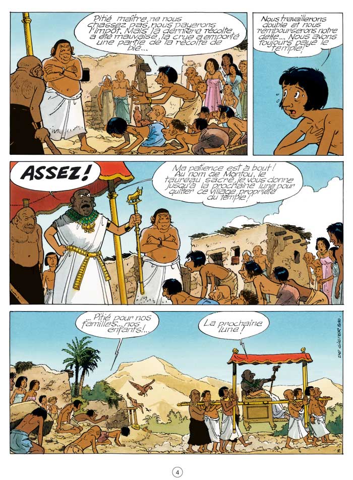 Extrait 2 Papyrus (tome 32)  - Le taureau de Montou 
