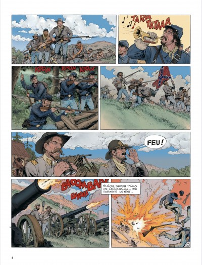 Extrait 2 La jeunesse de Blueberry (tome 20)  - Gettysburg