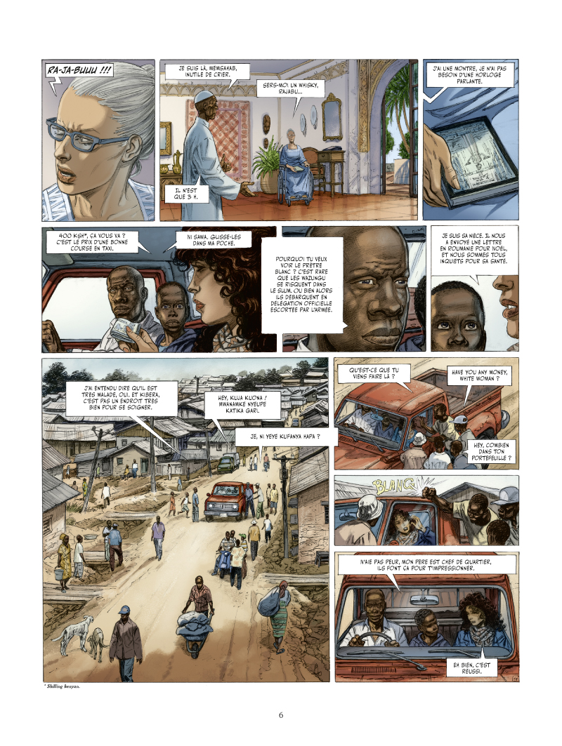 Extrait 4 Les Munroe (tome 3)  - Les larmes de Kibera