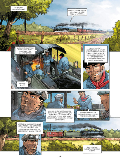 Extrait 1 Les combattants du rail (tome 1)  - Un train pour Sedan