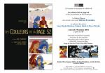 Les couleurs de la page 52,  une soirée à la Galerie Oblique