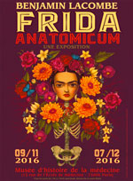 Frida Anatomicum, une expo Benjamin Lacombe au musée d'Histoire de la médecine