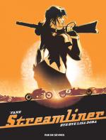 Fane et son explosif Streamliner : Balancer les personnages, motards ou pilotes d’Hot Rod, dans un paysage au parfum de l’Amérique des années 60’s 