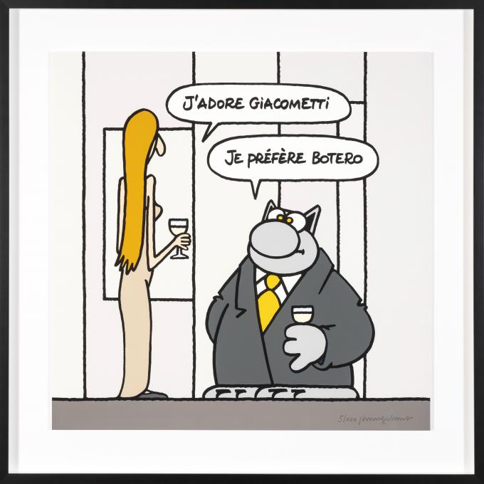 Philippe Geluck Le Chat à Matignon 26.03.21 > 05.06.21 Paris