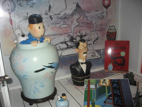 L'un des espace Tintin au Moof
