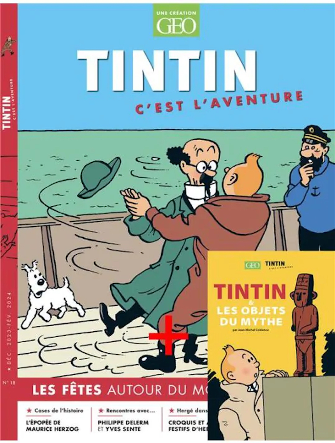 Tintin Petit Calendrier 2013 ; Le Temps (L'horloge)